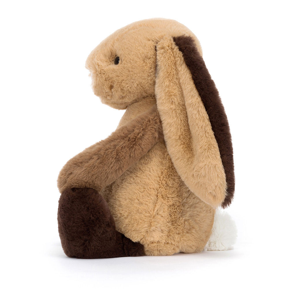 Jellycat Bashful Patchwork Brown Bunny